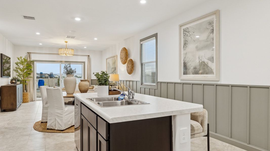 Furnished interior view inside a new home in Radiance at Superstition Vistas, Apache Junction (Image 6).