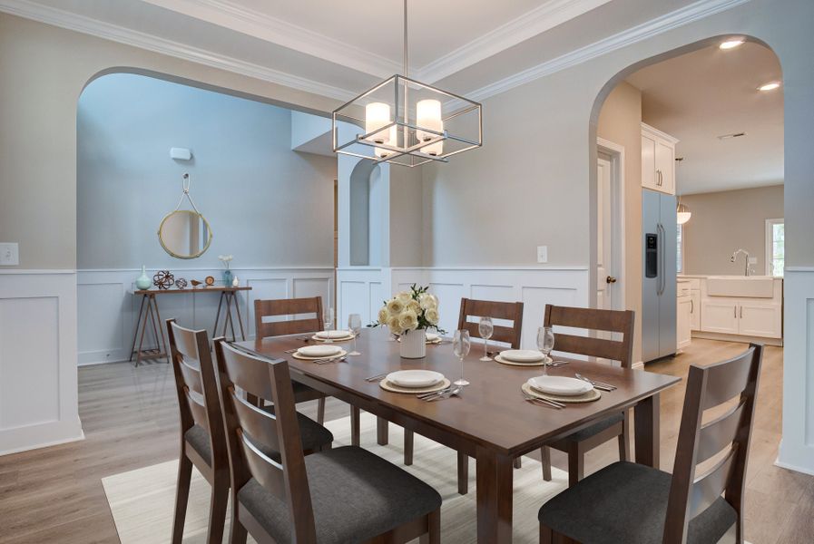Representative furnished interior of a home built from the Clark by McKee Homes in Legacy Lakes, Aberdeen (Image 21).