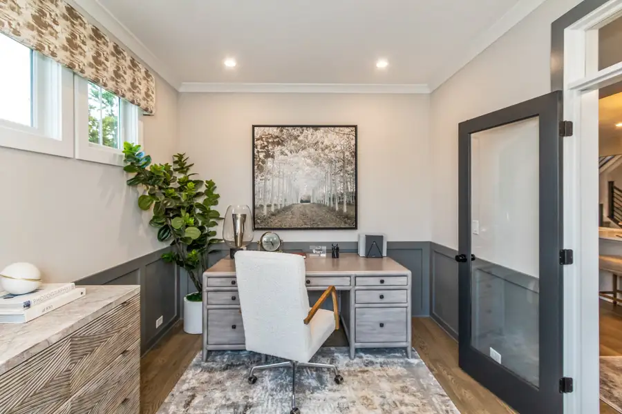 Representative furnished interior of a home built from the Wyatt by Fischer Homes in Leeland Farms, Fuquay Varina (Image 54). Representative furnished interior of a home built from the Wyatt by Fischer Homes in Leeland Farms, Fuquay Varina (Image 54).
