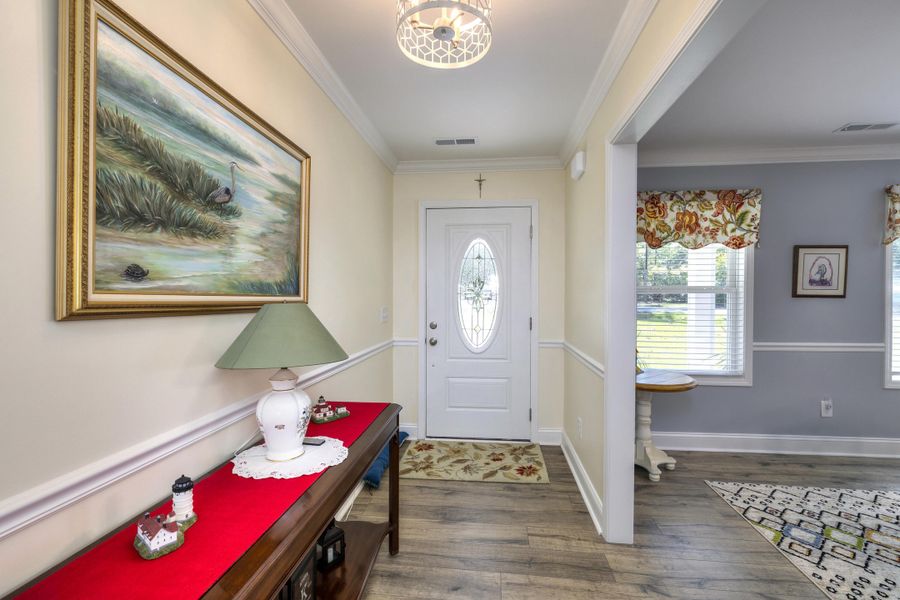 Furnished interior view inside a new home in , Manning (Image 37).