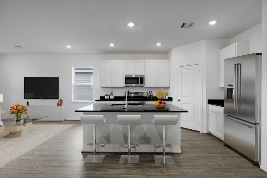 Furnished interior view inside a new home in Hockley Meadows, Hockley (Image 5).