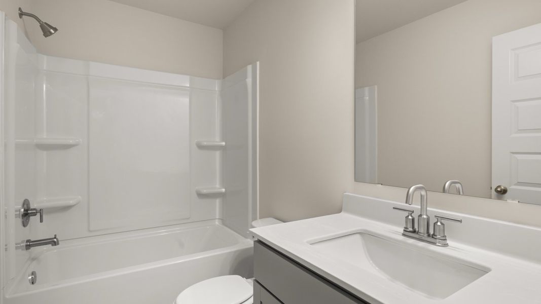 Furnished interior view inside a new home in The Gates at Pates Creek, Hampton (Image 12).