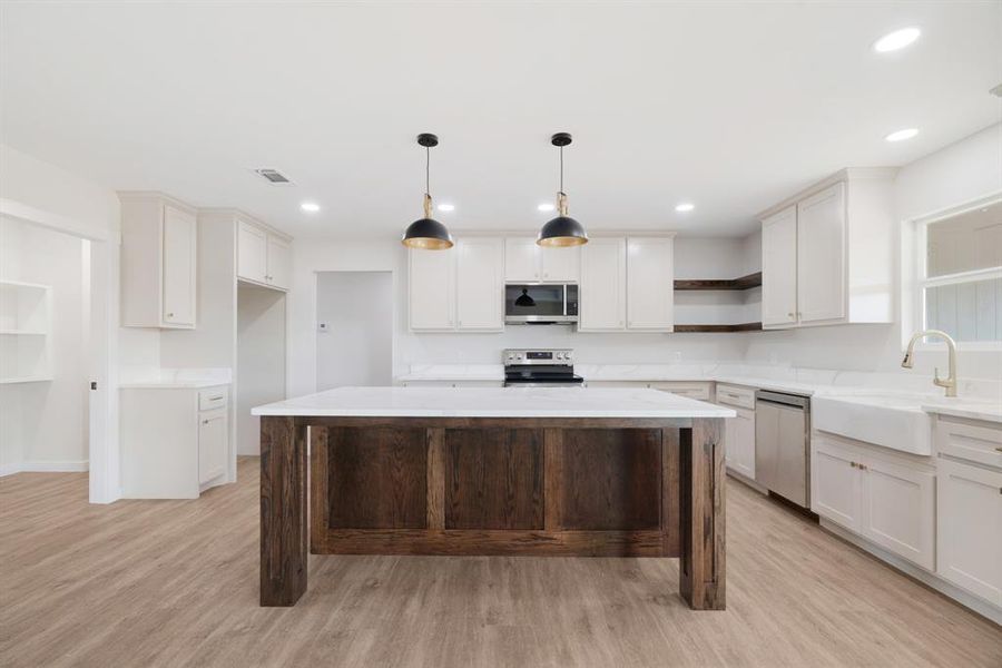 Furnished interior view inside a new home in , Brookston (Image 6).