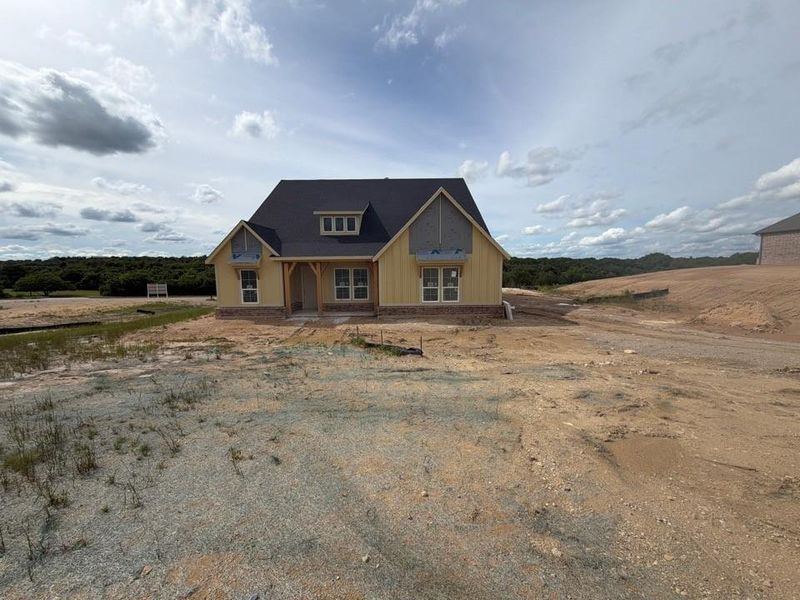 In-progress construction of a new home in Eagle Ridge Estates, Weatherford, TX (Image 9).