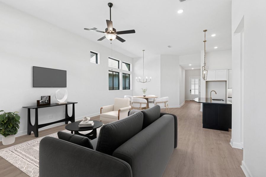 Virtually staged to give you the visual you need to see furniture placement and how the home can live. Virtually staged to give you the visual you need to see furniture placement and how the home can live.