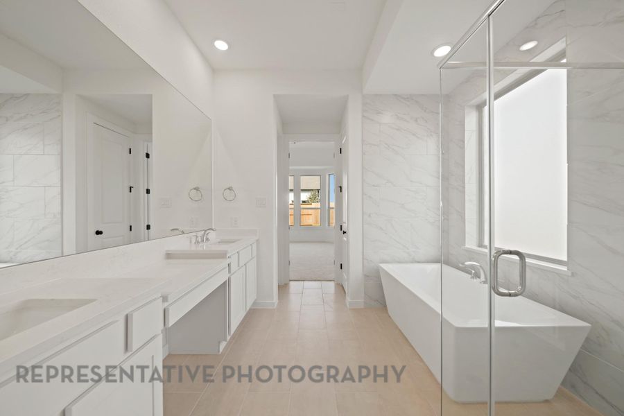 Representative Photo of Primary bath.