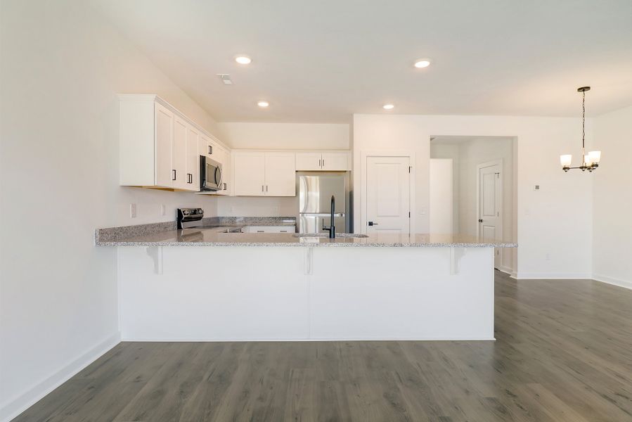 Representative furnished interior of a home built from the Ivey by Hunter Quinn Homes in Westgate Village Townes, Spartanburg (Image 10). Representative furnished interior of a home built from the Ivey by Hunter Quinn Homes in Westgate Village Townes, Spartanburg (Image 10).