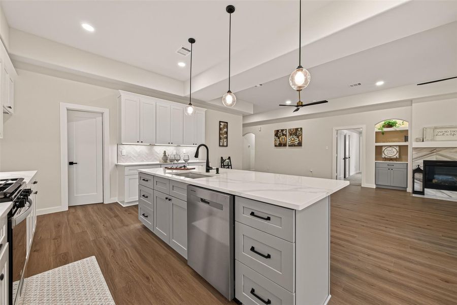 Furnished interior view inside a new home in , Deer Park (Image 3).