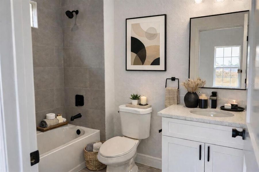 Furnished interior view inside a new home in , Ocala (Image 12).