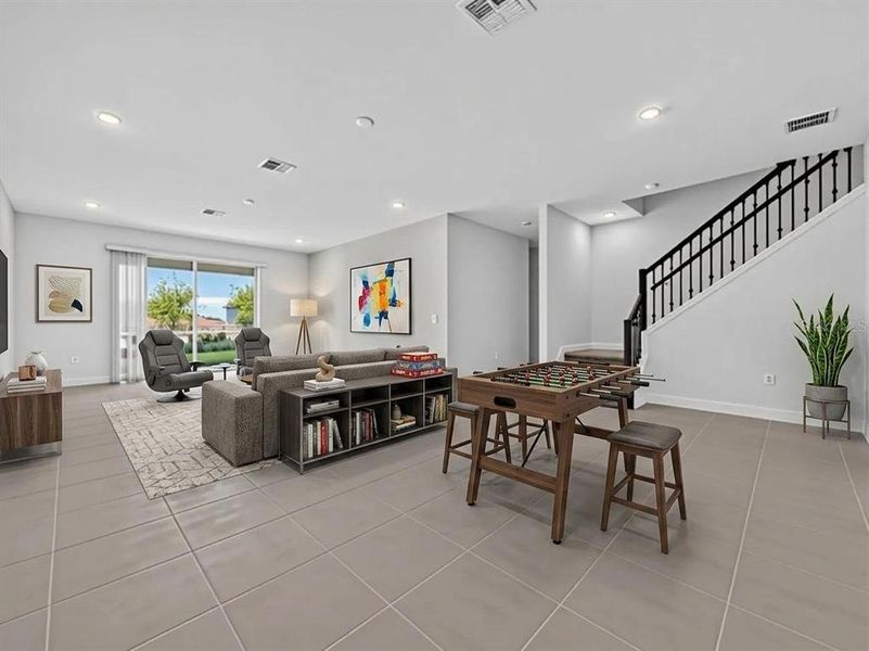 Furnished interior view inside a new home in Dora Parc, Mount Dora (Image 7).
