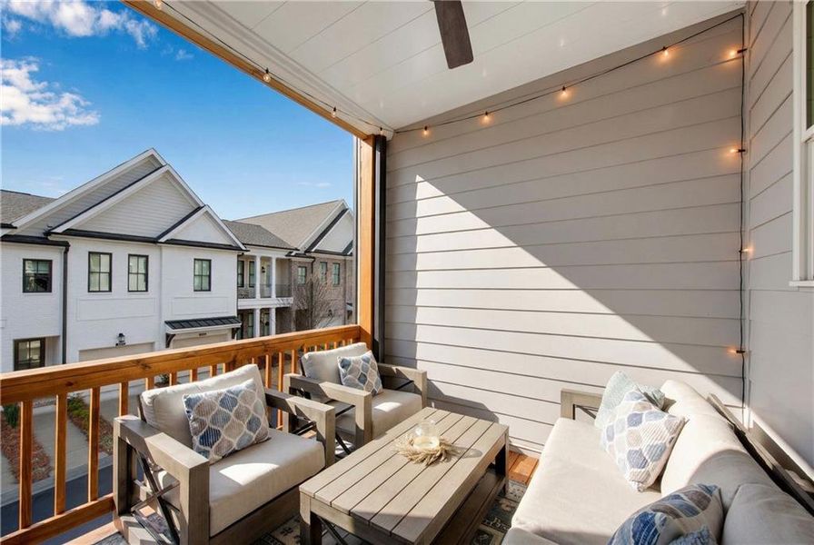 Exterior details and patio area of a home in , Peachtree Corners (Image 30).