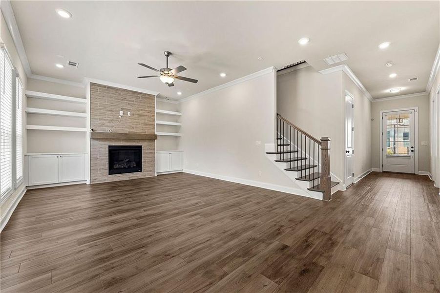 Spacious, unfurnished interior of a new home in , Duluth (Image 16).