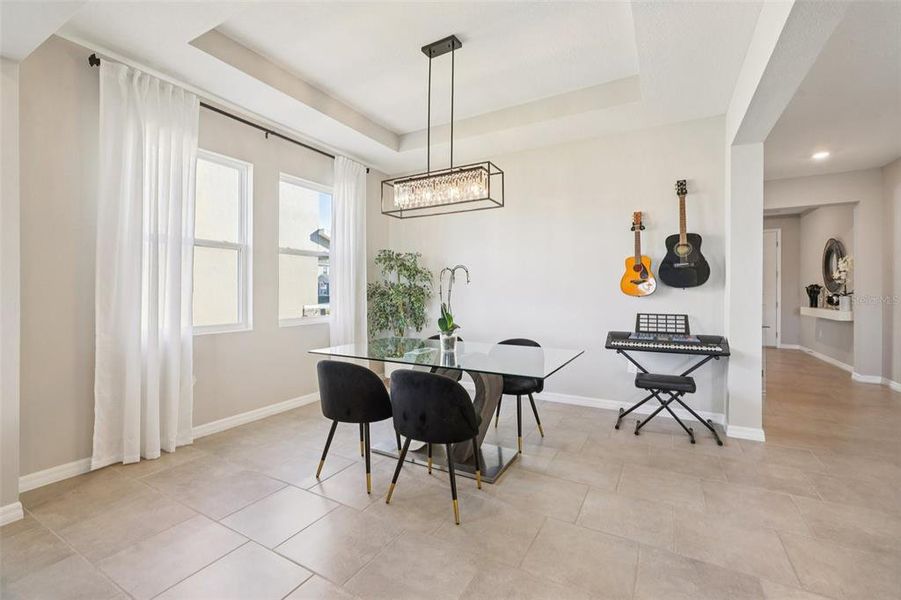 Furnished interior view inside a new home in , San Antonio (Image 15). Furnished interior view inside a new home in , San Antonio (Image 15).