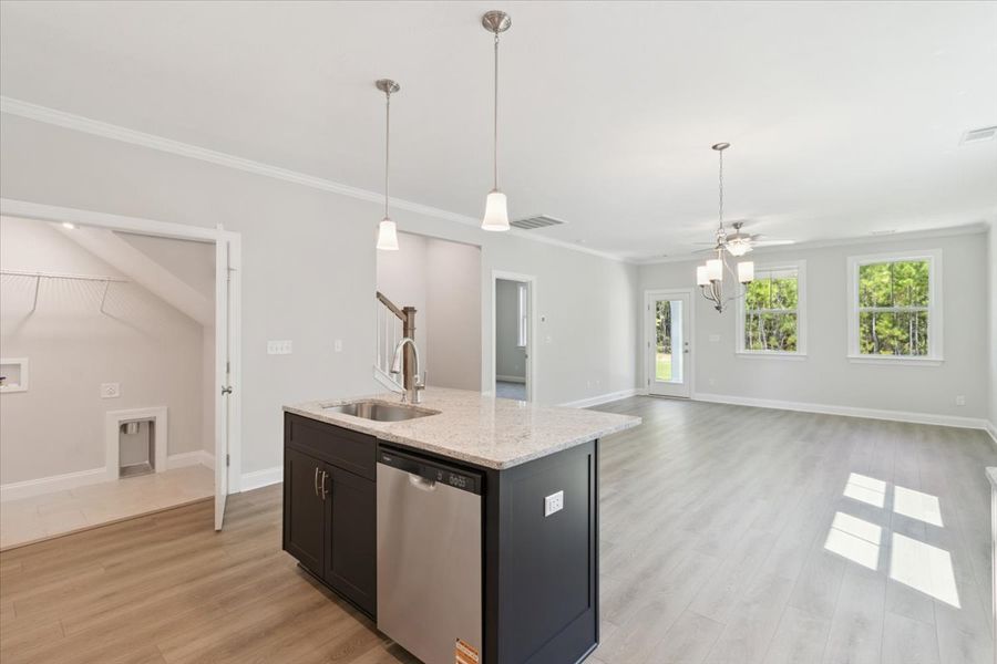 Furnished interior view inside a new home in Tillery Park, Grovetown (Image 8).