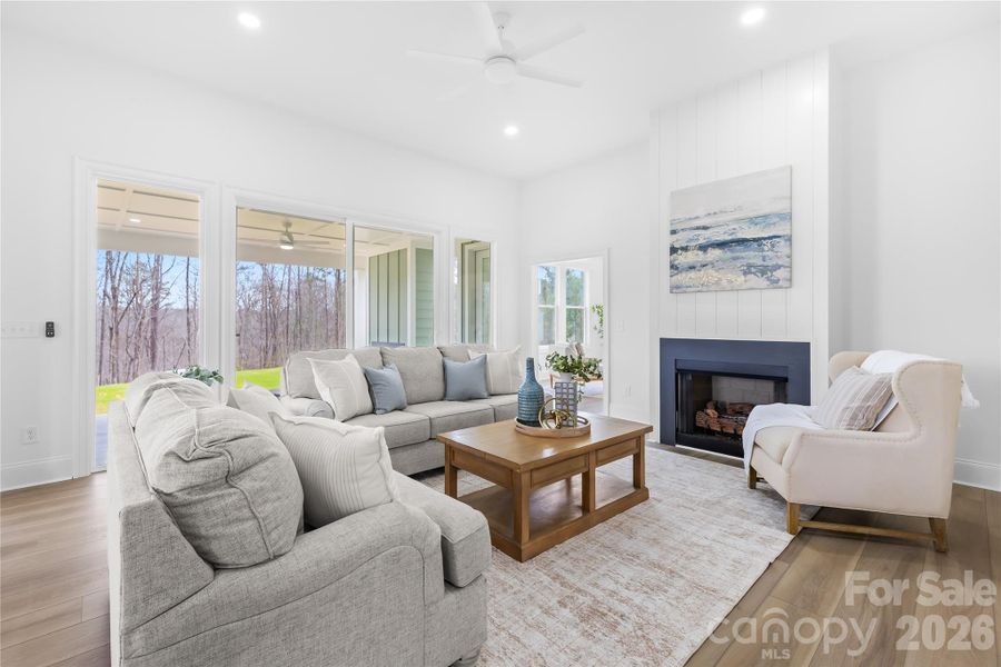 Furnished interior view inside a new home in , Statesville (Image 28). Furnished interior view inside a new home in , Statesville (Image 28).