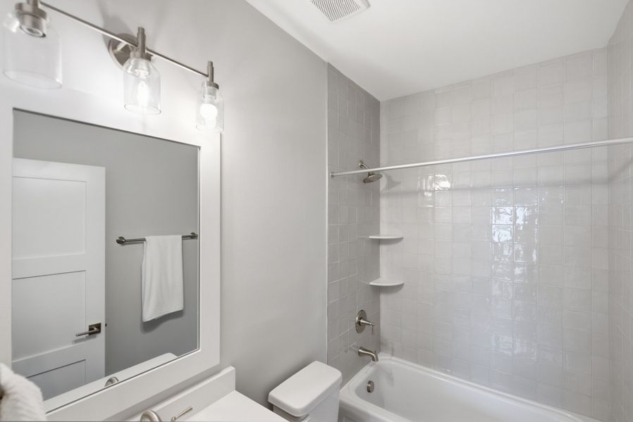 Furnished interior view inside a new home in The Sanctuary at Sunset Beach, Sunset Beach (Image 11).