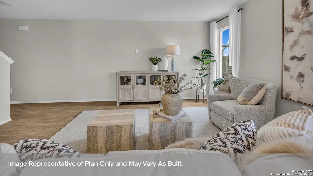 Furnished interior view inside a new home in Spring Valley, New Braunfels (Image 21).