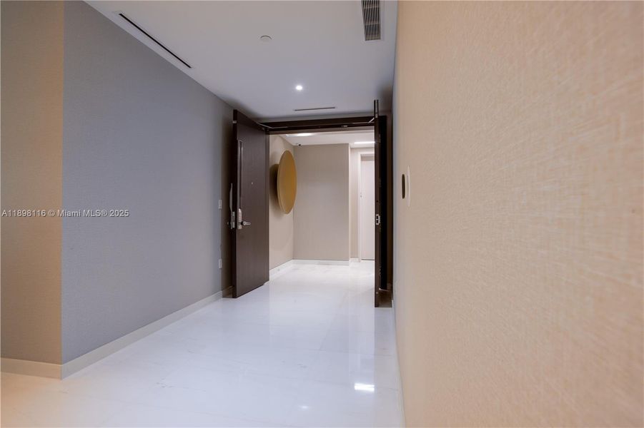 Spacious, unfurnished interior of a new home in Aston Martin Residences, Miami (Image 23). Spacious, unfurnished interior of a new home in Aston Martin Residences, Miami (Image 23).