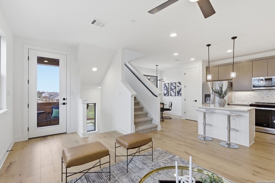 Furnished interior view inside a new home in , Austin (Image 19).