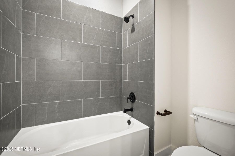 Furnished interior view inside a new home in , Hilliard (Image 11).