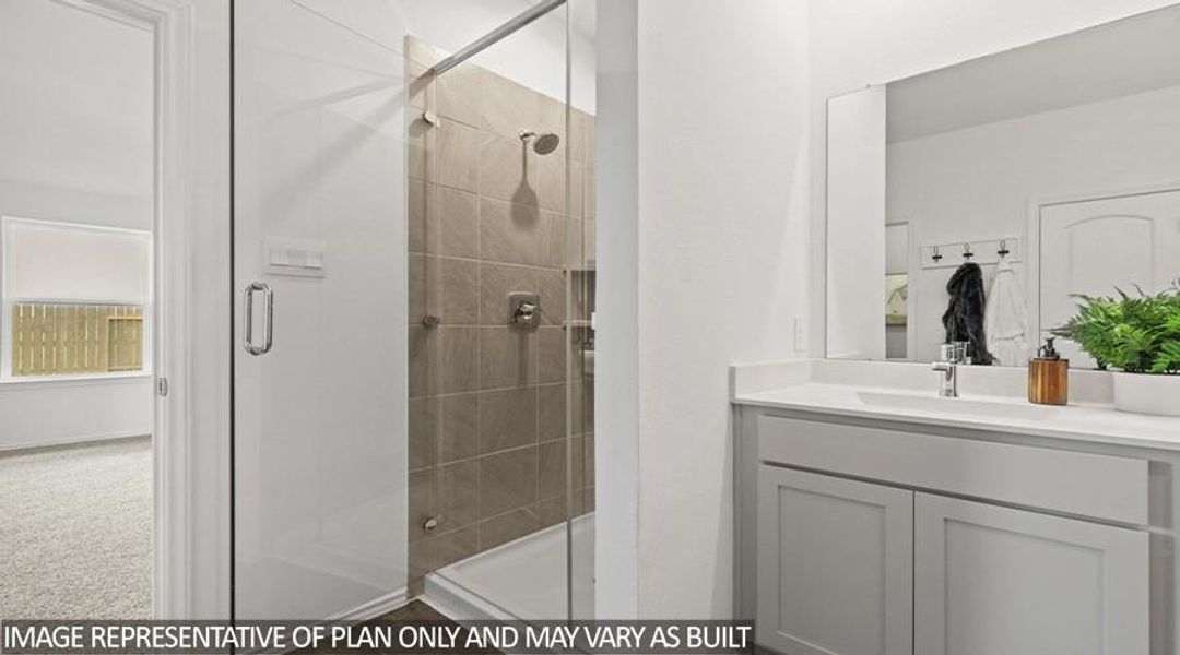 Furnished interior view inside a new home in Porters Mill, New Caney (Image 2). Furnished interior view inside a new home in Porters Mill, New Caney (Image 2).