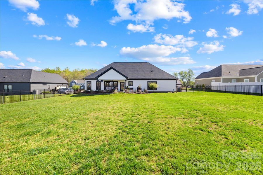 Exterior details and patio area of a home in , Salisbury (Image 28).