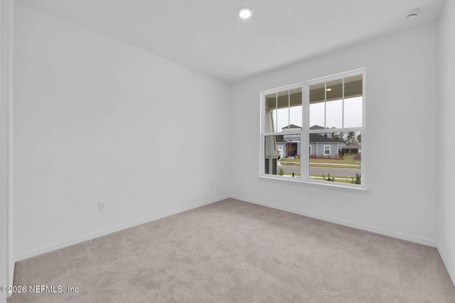 Spacious, unfurnished interior of a new home in Hyland Trail, Green Cove Springs (Image 26). Spacious, unfurnished interior of a new home in Hyland Trail, Green Cove Springs (Image 26).