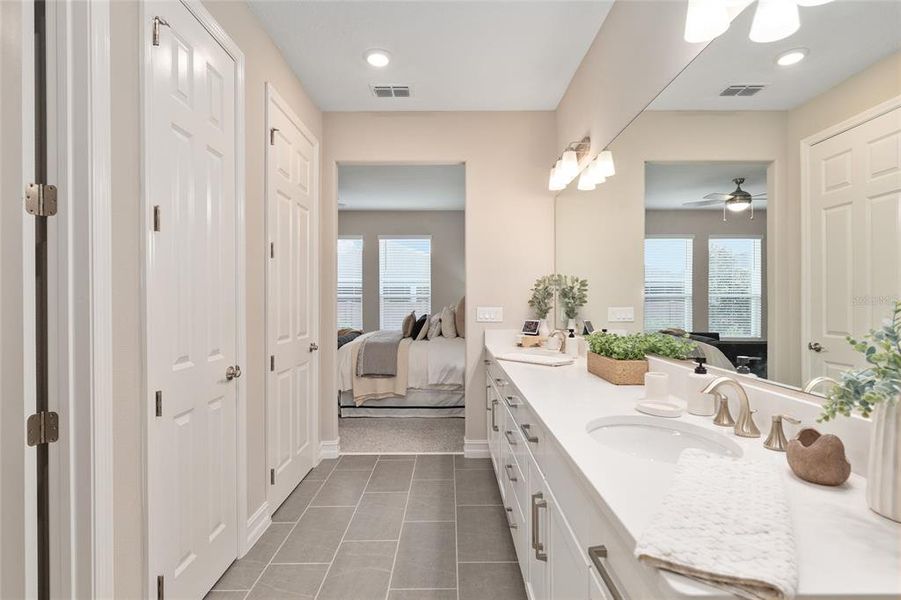 Furnished interior view inside a new home in , Ocala (Image 41). Furnished interior view inside a new home in , Ocala (Image 41).