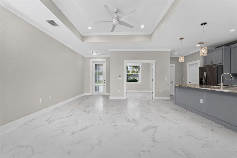 Spacious, unfurnished interior of a new home in , Port Charlotte (Image 54). Spacious, unfurnished interior of a new home in , Port Charlotte (Image 54).