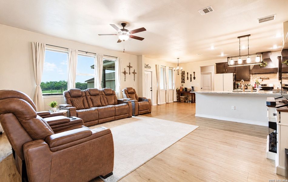 Furnished interior view inside a new home in , Devine (Image 10).