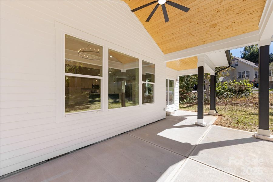 Exterior details and patio area of a home in , Sherrills Ford (Image 3).