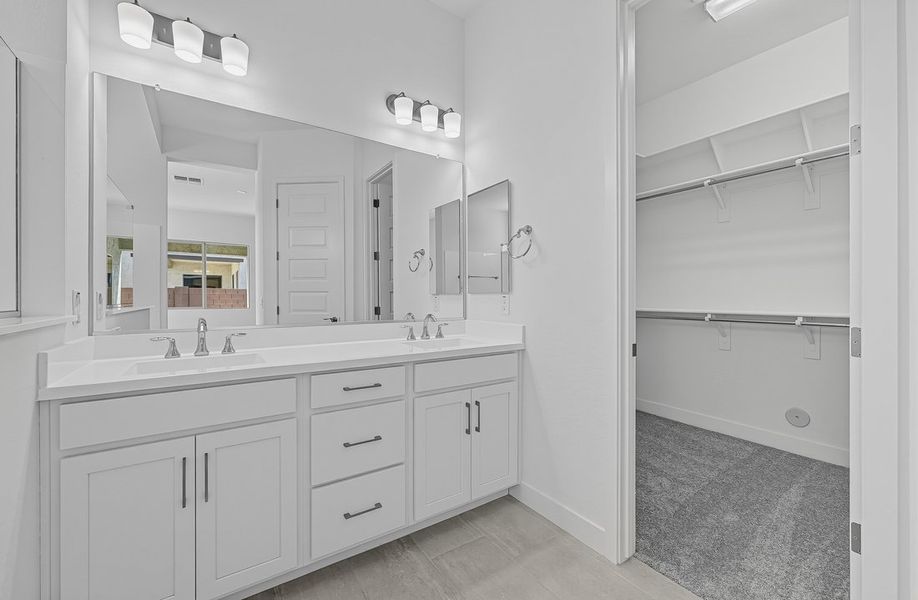 Furnished interior view inside a new home in Combs Ranch, San Tan Valley (Image 10).