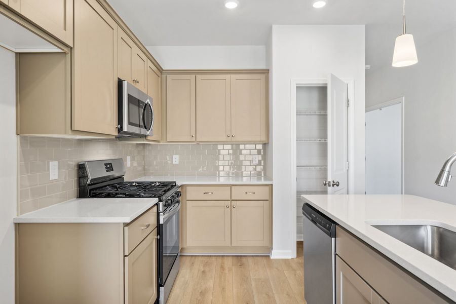 Furnished interior view inside a new home in Mayfair Village, Spartanburg (Image 9). Furnished interior view inside a new home in Mayfair Village, Spartanburg (Image 9).