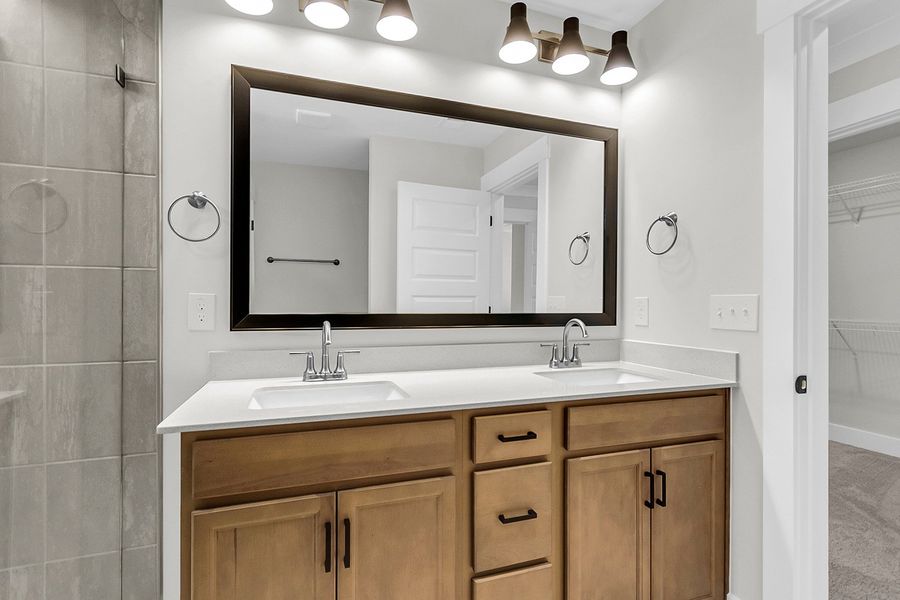 Furnished interior view inside a new home in Pineland Preserve, Summerville (Image 13). Furnished interior view inside a new home in Pineland Preserve, Summerville (Image 13).