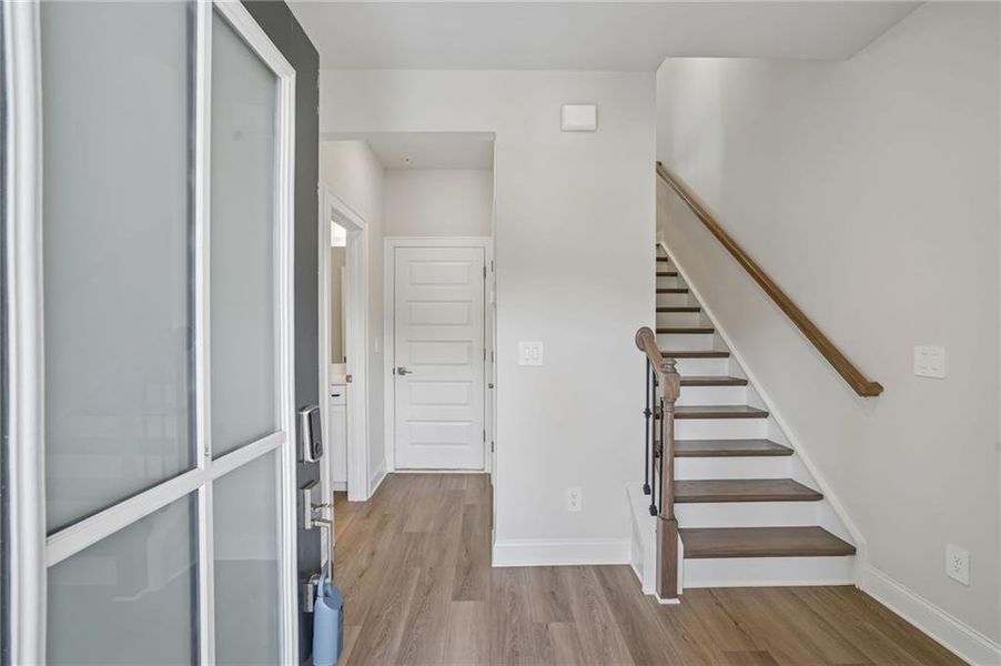 Spacious, unfurnished interior of a new home in Hemingway - Highland Series, Cumming (Image 37). Spacious, unfurnished interior of a new home in Hemingway - Highland Series, Cumming (Image 37).