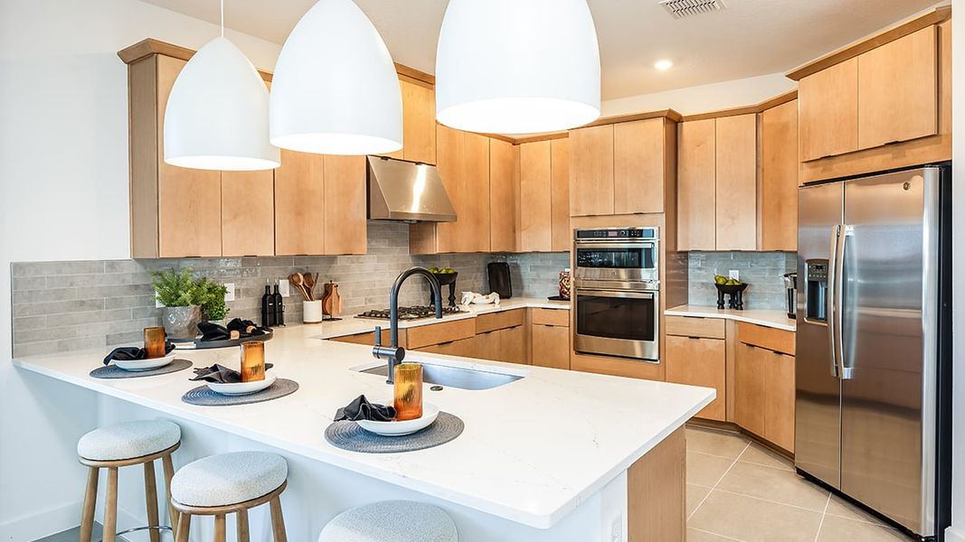 Representative furnished interior of a home built from the Anastasia by Taylor Morrison in Lochside, Mount Dora (Image 6).