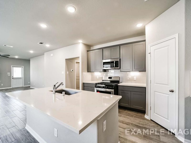 Furnished interior view inside a new home in Emberly, Beasley (Image 5).