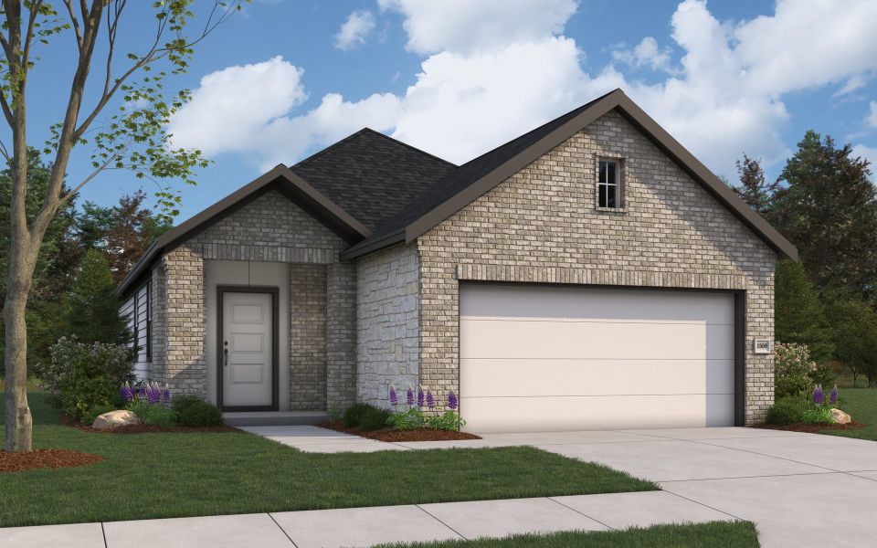 Rendering of floor plan. Colors and features may differ from shown representation. Rendering of floor plan. Colors and features may differ from shown representation.