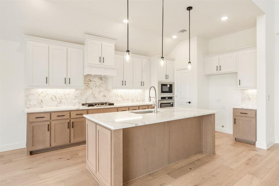 Furnished interior view inside a new home in Willow Wood, McKinney (Image 11).