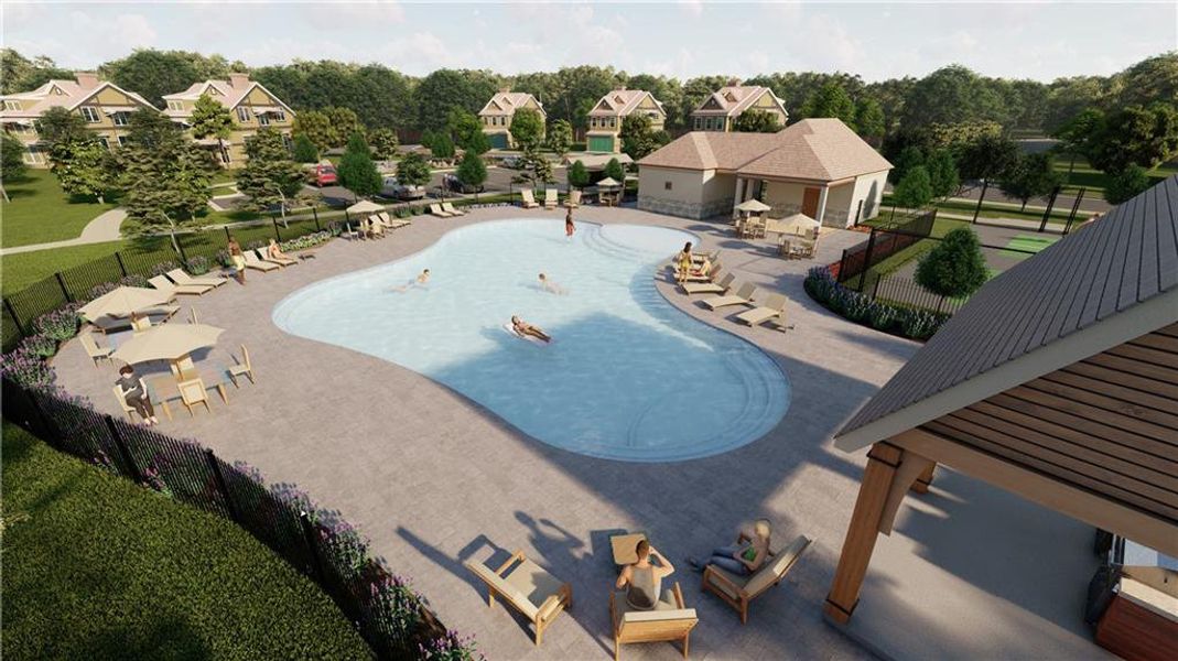 Community amenities in Towson Village, Peachtree City (Image 7).