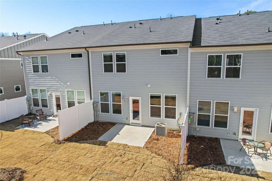 Exterior details and patio area of a home in Galloway Towns, Charlotte (Image 3). Exterior details and patio area of a home in Galloway Towns, Charlotte (Image 3).