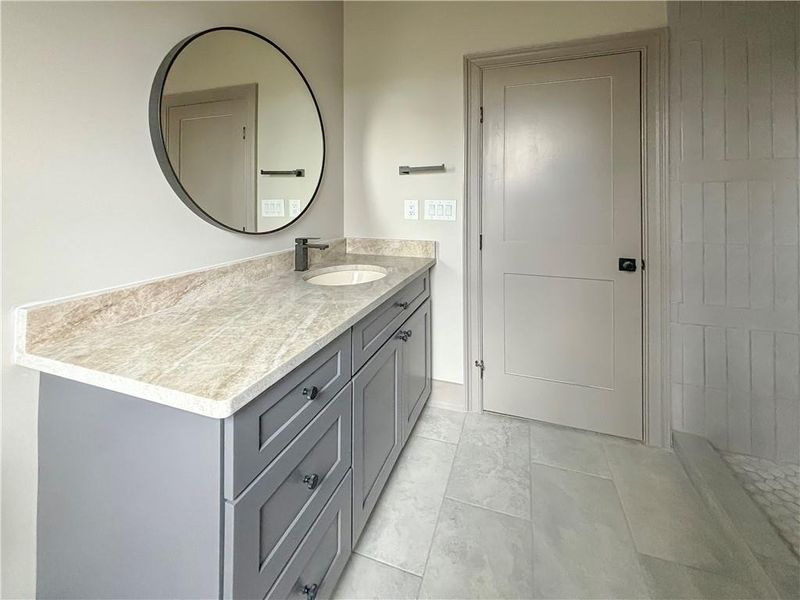 Furnished interior view inside a new home in , Atlanta (Image 18). Furnished interior view inside a new home in , Atlanta (Image 18).