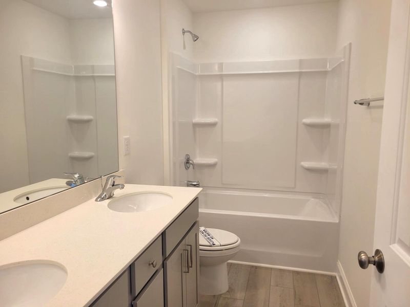 Furnished interior view inside a new home in Enclave at Traditions Townhomes, Wake Forest (Image 7).