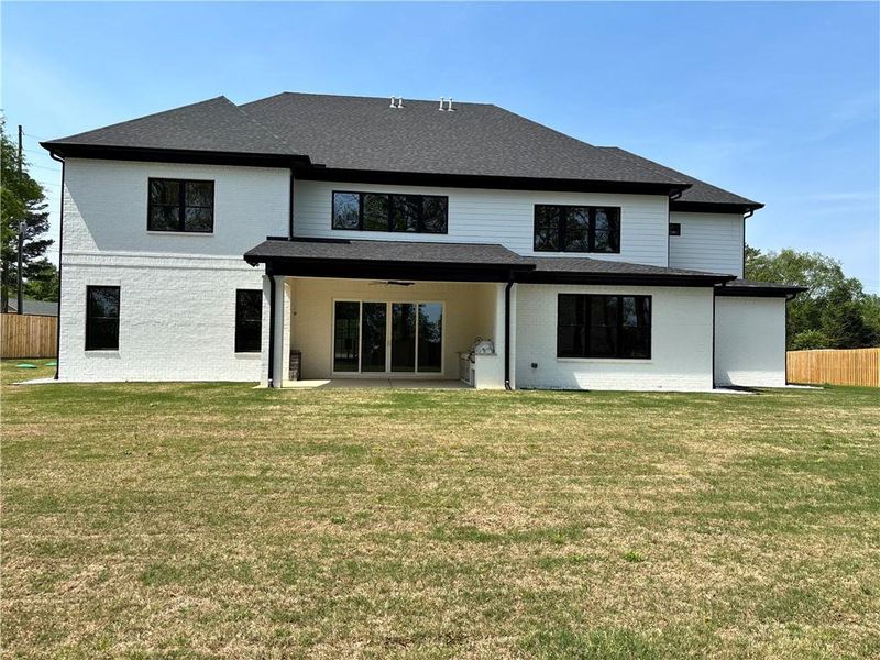Exterior details and patio area of a home in , Buford (Image 35).