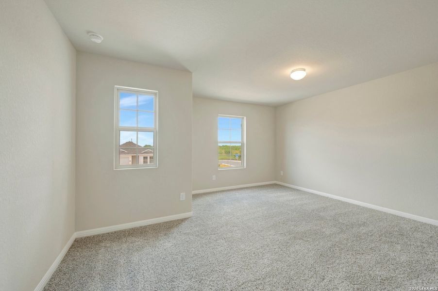 Spacious, unfurnished interior of a new home in Mesquite Ridge, San Antonio (Image 33). Spacious, unfurnished interior of a new home in Mesquite Ridge, San Antonio (Image 33).