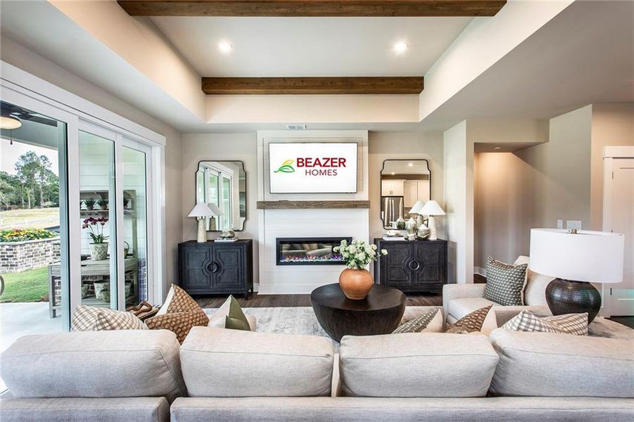 Furnished interior view inside a new home in , Marietta (Image 33). Furnished interior view inside a new home in , Marietta (Image 33).