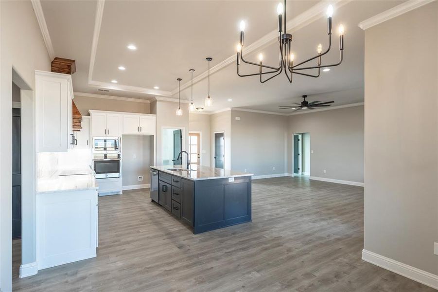 Furnished interior view inside a new home in , Tuscola (Image 17).