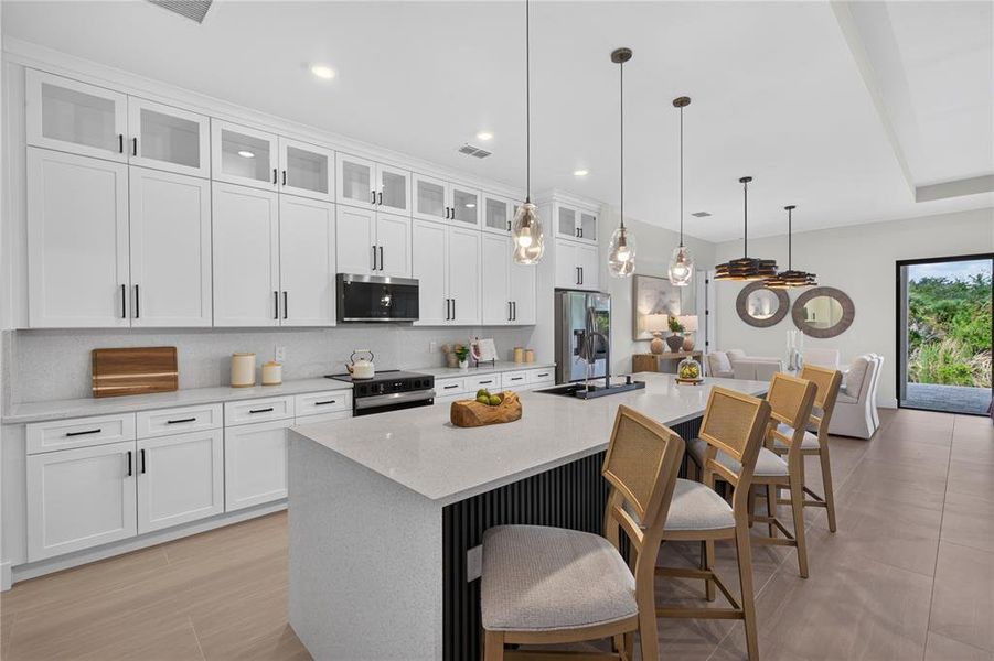 Furnished interior view inside a new home in , Port Charlotte (Image 11).
