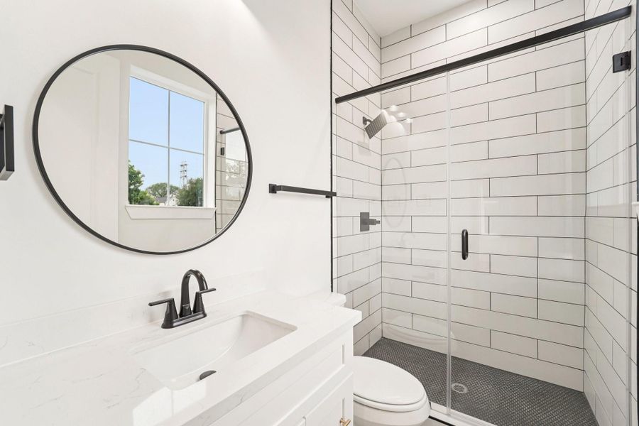 Furnished interior view inside a new home in , Houston (Image 17).