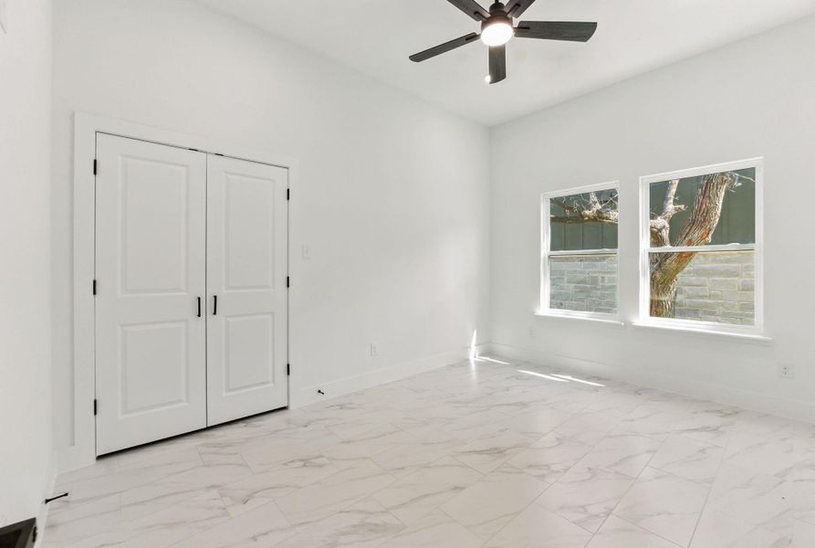 Bedroom 3 with a closet